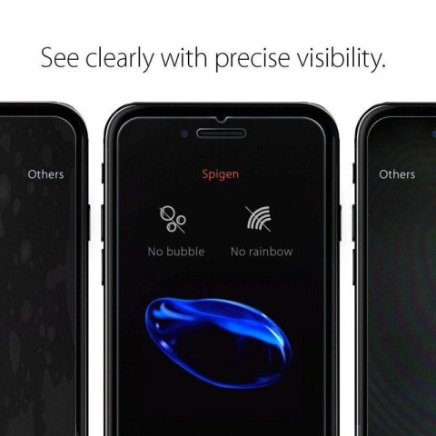 Szkło hartowane Spigen Glas.tR Slim na iPhone 7 / 8 / SE 2020 / 2022