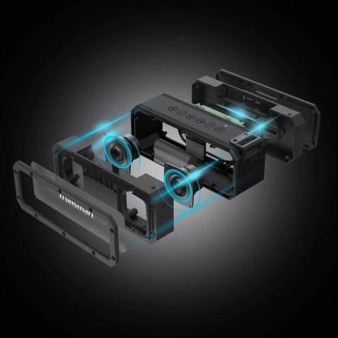 Tronsmart Element Force+ 40 W przenośny bezprzewodowy głośnik Bluetooth 5.0 NFC czarny (322485) Tronsmart Element Force+ 40 W przenośny bezprzewodowy głośnik Bluetooth 5.0 NFC czarny (322485)