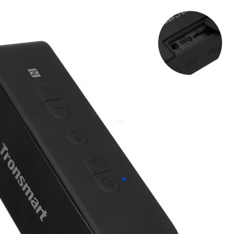Tronsmart Element T2 Plus 20 W przenośny bezprzewodowy głośnik Bluetooth 5.0 czarny (357167) Tronsmart Element T2 Plus 20 W przenośny bezprzewodowy głośnik Bluetooth 5.0 czarny (357167)