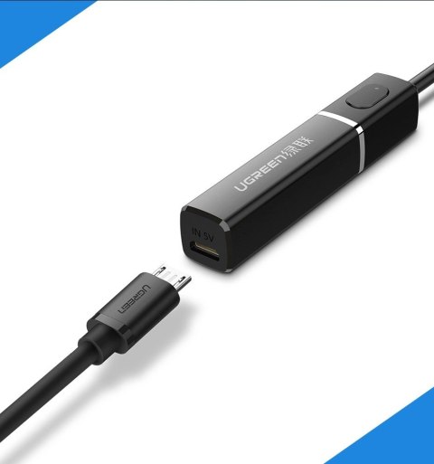 Ugreen transmiter Bluetooth 5.0 bezprzewodowy adapter audio 3,5 mm mini jack czarny (40761 CM107) Ugreen transmiter Bluetooth 5.0 bezprzewodowy adapter audio 3,5 mm mini jack czarny (40761 CM107)