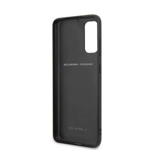Etui Ferrari Heritage Quilted na Samsung Galaxy S20 - czerwone Etui Ferrari Heritage Quilted na Samsung Galaxy S20 - czerwone