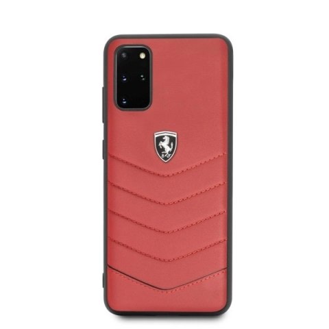 Etui Ferrari Heritage Quilted na Samsung Galaxy S20+ - czerwone Etui Ferrari Heritage Quilted na Samsung Galaxy S20+ - czerwone