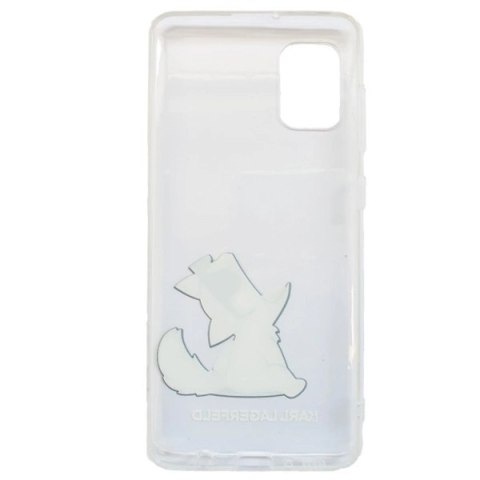 Etui Karl Lagerfeld Choupette Fun na Samsung Galaxy A31 - przezroczyste Etui Karl Lagerfeld Choupette Fun na Samsung Galaxy A31 - przezroczyste