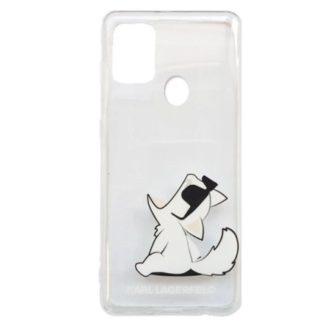 Etui Karl Lagerfeld Choupette Fun na Samsung Galaxy M21 - przezroczyste Etui Karl Lagerfeld Choupette Fun na Samsung Galaxy M21 - przezroczyste
