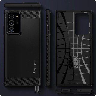 Etui Spigen Rugged Armor na Samsung Galaxy Note 20 Ultra - czarny mat