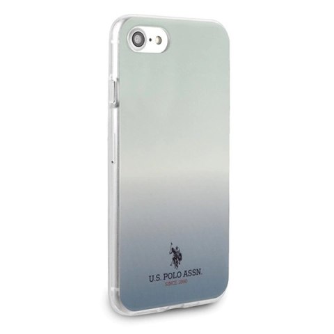 Etui U.S. Polo Assn. Gradient Pattern Collection na iPhone 7 / 8 / SE 2020 / SE 2022 - niebieskie Etui U.S. Polo Assn. Gradient Pattern Collection na iPhone 7 / 8 / SE 2020 / SE 2022 - niebieskie