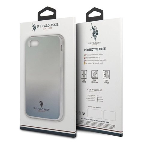 Etui U.S. Polo Assn. Gradient Pattern Collection na iPhone 7 / 8 / SE 2020 / SE 2022 - niebieskie Etui U.S. Polo Assn. Gradient Pattern Collection na iPhone 7 / 8 / SE 2020 / SE 2022 - niebieskie