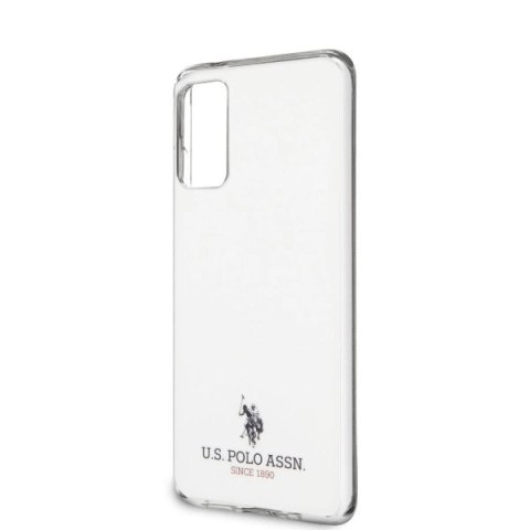 Etui U.S. Polo Assn. Shiny na Samsung Galaxy S20 - białe Etui U.S. Polo Assn. Shiny na Samsung Galaxy S20 - białe