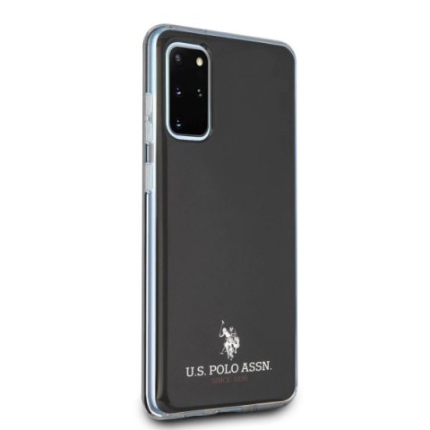 Etui U.S. Polo Assn. Shiny na Samsung Galaxy S20+ - czarne Etui U.S. Polo Assn. Shiny na Samsung Galaxy S20+ - czarne