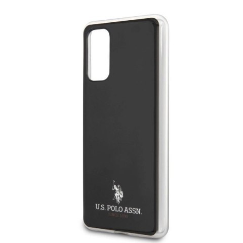 Etui U.S. Polo Assn. Shiny na Samsung Galaxy S20+ - czarne Etui U.S. Polo Assn. Shiny na Samsung Galaxy S20+ - czarne