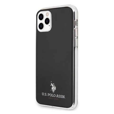 Etui U.S. Polo Assn. Shiny na iPhone 11 Pro Max - czarne Etui U.S. Polo Assn. Shiny na iPhone 11 Pro Max - czarne