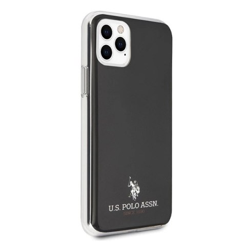 Etui U.S. Polo Assn. Shiny na iPhone 11 Pro Max - czarne Etui U.S. Polo Assn. Shiny na iPhone 11 Pro Max - czarne