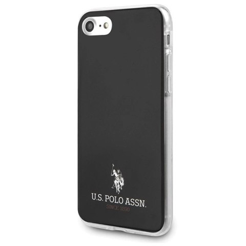 Etui U.S. Polo Assn. Shiny na iPhone 7 / 8 / SE 2020 / SE 2022 - czarne Etui U.S. Polo Assn. Shiny na iPhone 7 / 8 / SE 2020 / SE 2022 - czarne