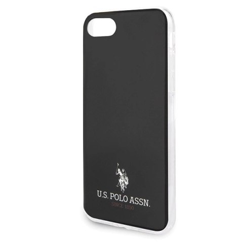 Etui U.S. Polo Assn. Shiny na iPhone 7 / 8 / SE 2020 / SE 2022 - czarne Etui U.S. Polo Assn. Shiny na iPhone 7 / 8 / SE 2020 / SE 2022 - czarne