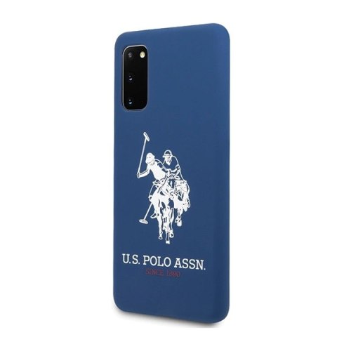 Etui U.S. Polo Assn. Silicone Collection na Samsung Galaxy S20 - granatowe Etui U.S. Polo Assn. Silicone Collection na Samsung Galaxy S20 - granatowe