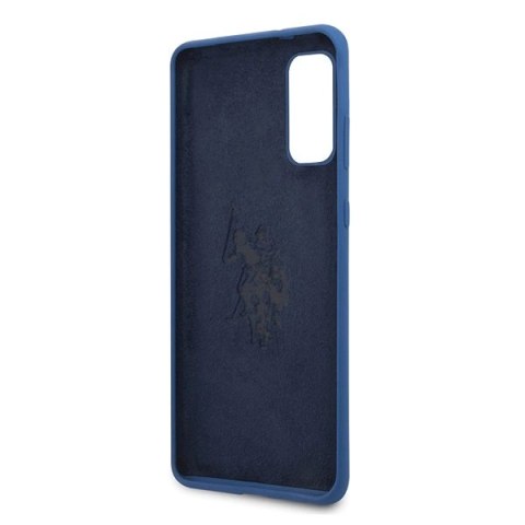 Etui U.S. Polo Assn. Silicone Collection na Samsung Galaxy S20 - granatowe Etui U.S. Polo Assn. Silicone Collection na Samsung Galaxy S20 - granatowe