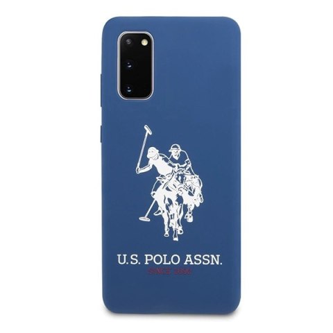 Etui U.S. Polo Assn. Silicone Collection na Samsung Galaxy S20 - granatowe Etui U.S. Polo Assn. Silicone Collection na Samsung Galaxy S20 - granatowe