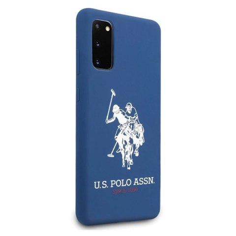 Etui U.S. Polo Assn. Silicone Collection na Samsung Galaxy S20 - granatowe Etui U.S. Polo Assn. Silicone Collection na Samsung Galaxy S20 - granatowe