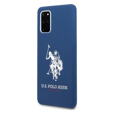 Etui U.S. Polo Assn. Silicone Collection na Samsung Galaxy S20+ - granatowe Etui U.S. Polo Assn. Silicone Collection na Samsung Galaxy S20+ - granatowe