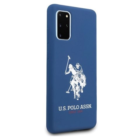 Etui U.S. Polo Assn. Silicone Collection na Samsung Galaxy S20+ - granatowe Etui U.S. Polo Assn. Silicone Collection na Samsung Galaxy S20+ - granatowe
