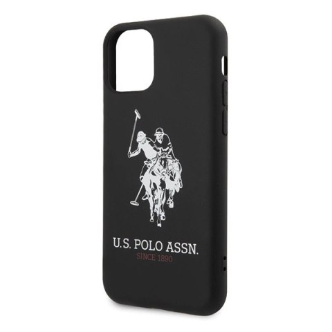 Etui U.S. Polo Assn. Silicone Collection na iPhone 11 Pro Max - czarne Silicone Collection Etui U.S. Polo Assn. Silicone Collection na iPhone 11 Pro Max - czarne Silicone Collection