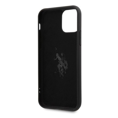 Etui U.S. Polo Assn. Silicone Collection na iPhone 11 Pro Max - czarne Silicone Collection Etui U.S. Polo Assn. Silicone Collection na iPhone 11 Pro Max - czarne Silicone Collection