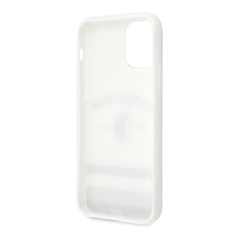 Etui U.S. Polo Assn. Tricolor Pattern Collection na iPhone 11 Pro - białe