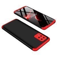 GKK 360 Protection Case etui na całą obudowę przód + tył Xiaomi Mi 10 Lite czarno-czerwony