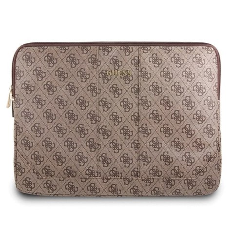 Pokrowiec Guess Uptown na laptopa 13" - brązowy Pokrowiec Guess Uptown na laptopa 13" - brązowy