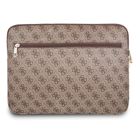 Pokrowiec Guess Uptown na laptopa 13" - brązowy Pokrowiec Guess Uptown na laptopa 13" - brązowy