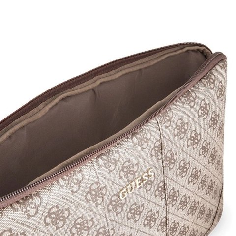 Pokrowiec Guess Uptown na laptopa 13" - brązowy Pokrowiec Guess Uptown na laptopa 13" - brązowy