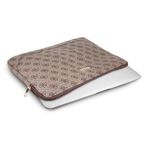 Pokrowiec Guess Uptown na laptopa 13" - brązowy Pokrowiec Guess Uptown na laptopa 13" - brązowy