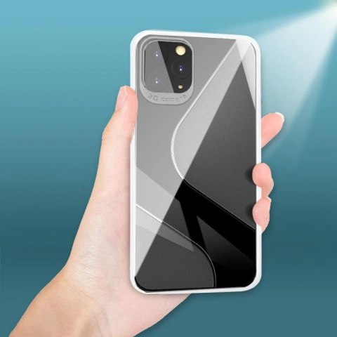 S-Case elastyczne etui pokrowiec Huawei P40 Lite E przezroczysty