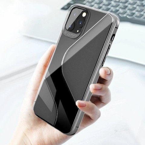 S-Case elastyczne etui pokrowiec Huawei P40 Lite E przezroczysty
