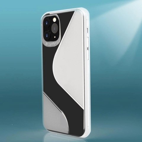 S-Case elastyczne etui pokrowiec Huawei P40 Lite E przezroczysty