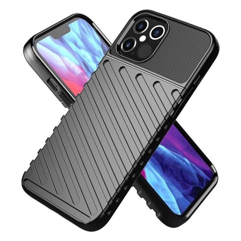 Thunder Case elastyczne pancerne etui pokrowiec iPhone 12 Pro Max zielony Thunder Case elastyczne pancerne etui pokrowiec iPhone 12 Pro Max zielony