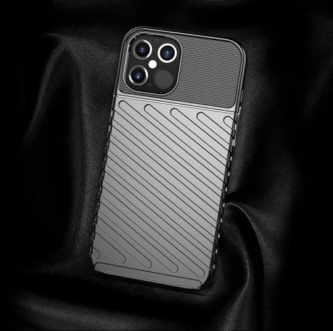 Thunder Case elastyczne pancerne etui pokrowiec iPhone 12 Pro / iPhone 12 zielony Thunder Case elastyczne pancerne etui pokrowiec iPhone 12 Pro / iPhone 12 zielony