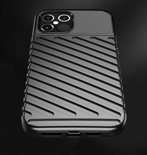 Thunder Case elastyczne pancerne etui pokrowiec iPhone 12 Pro / iPhone 12 zielony Thunder Case elastyczne pancerne etui pokrowiec iPhone 12 Pro / iPhone 12 zielony
