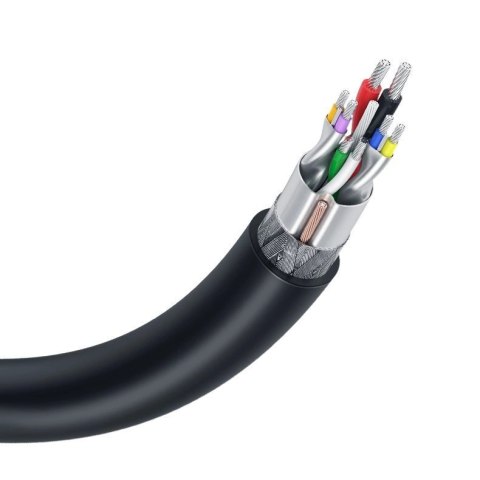 Ugreen kabel przewód USB 2.0 (męski) - USB 2.0 (męski) 1 m czarny (US128 10309) Ugreen kabel przewód USB 2.0 (męski) - USB 2.0 (męski) 1 m czarny (US128 10309)