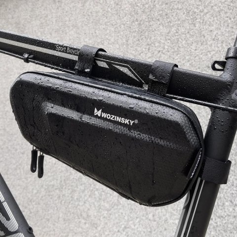 Wozinsky torba rowerowa na ramę roweru 1,5 l czarny (WBB10BK) Wozinsky torba rowerowa na ramę roweru 1,5 l czarny (WBB10BK)