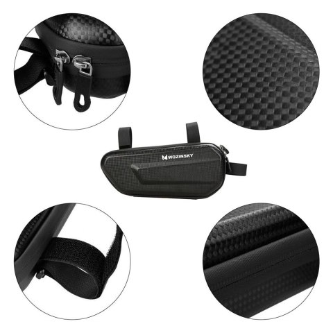 Wozinsky torba rowerowa na ramę roweru 1,5 l czarny (WBB10BK) Wozinsky torba rowerowa na ramę roweru 1,5 l czarny (WBB10BK)