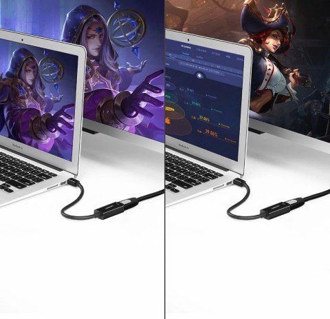 Adapter Ugreen MD112 10460 mini DisplayPort (męski) / HDMI (żeński) FHD 1080p - biały Adapter Ugreen MD112 10460 mini DisplayPort (męski) / HDMI (żeński) FHD 1080p - biały