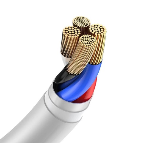 Baseus 2x kabel USB - Lightning szybkie ładowanie Power Delivery 1,5 m biały (TZCALZJ-02) Baseus 2x kabel USB - Lightning szybkie ładowanie Power Delivery 1,5 m biały (TZCALZJ-02)