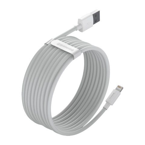 Baseus 2x kabel USB - Lightning szybkie ładowanie Power Delivery 1,5 m biały (TZCALZJ-02) Baseus 2x kabel USB - Lightning szybkie ładowanie Power Delivery 1,5 m biały (TZCALZJ-02)