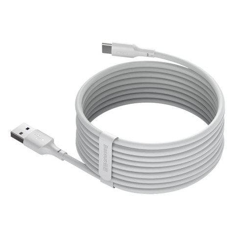 Baseus 2x kabel USB - USB Typ C szybkie ładowanie Power Delivery Quick Charge 40 W 5 A 1,5 m biały (TZCATZJ-02) Baseus 2x kabel USB - USB Typ C szybkie ładowanie Power Delivery Quick Charge 40 W 5 A 1,5 m biały (TZCATZJ-02)