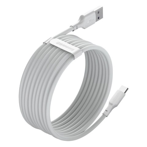 Baseus 2x kabel USB - USB Typ C szybkie ładowanie Power Delivery Quick Charge 40 W 5 A 1,5 m biały (TZCATZJ-02) Baseus 2x kabel USB - USB Typ C szybkie ładowanie Power Delivery Quick Charge 40 W 5 A 1,5 m biały (TZCATZJ-02)