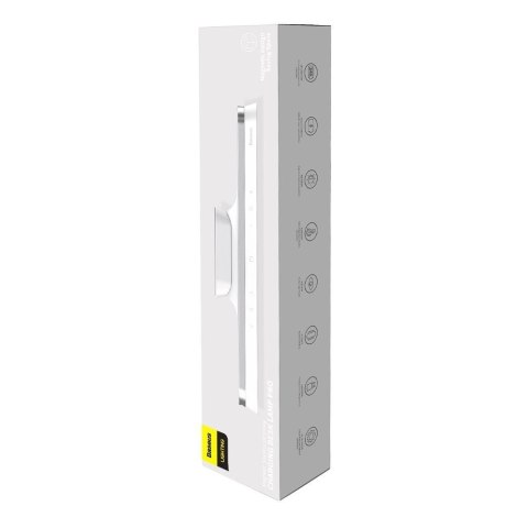 Baseus magnetyczna lampka nocna LED lampa pod szafkę do domu kuchni pokoju biały (DGXC-02) Baseus magnetyczna lampka nocna LED lampa pod szafkę do domu kuchni pokoju biały (DGXC-02)