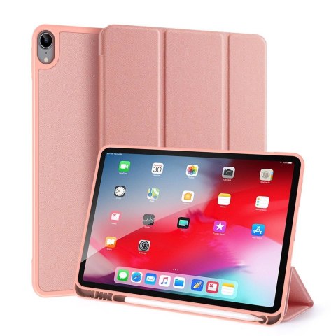 DUX DUCIS Domo składany pokrowiec etui na tablet podstawka iPad Air 2020 różowy (brak Smart Sleep) DUX DUCIS Domo składany pokrowiec etui na tablet podstawka iPad Air 2020 różowy (brak Smart Sleep)