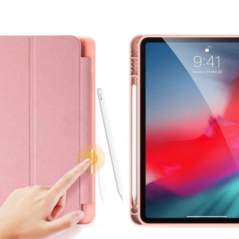 DUX DUCIS Domo składany pokrowiec etui na tablet podstawka iPad Air 2020 różowy (brak Smart Sleep) DUX DUCIS Domo składany pokrowiec etui na tablet podstawka iPad Air 2020 różowy (brak Smart Sleep)