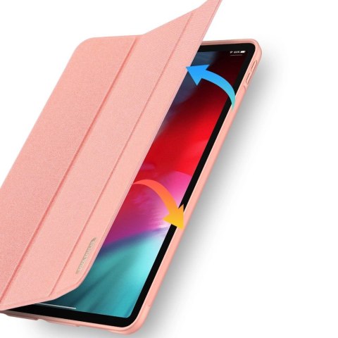 DUX DUCIS Domo składany pokrowiec etui na tablet podstawka iPad Air 2020 różowy (brak Smart Sleep) DUX DUCIS Domo składany pokrowiec etui na tablet podstawka iPad Air 2020 różowy (brak Smart Sleep)